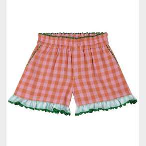 Stella McCartney Kids Shorts - Rosa/Orangeternet m. Grn