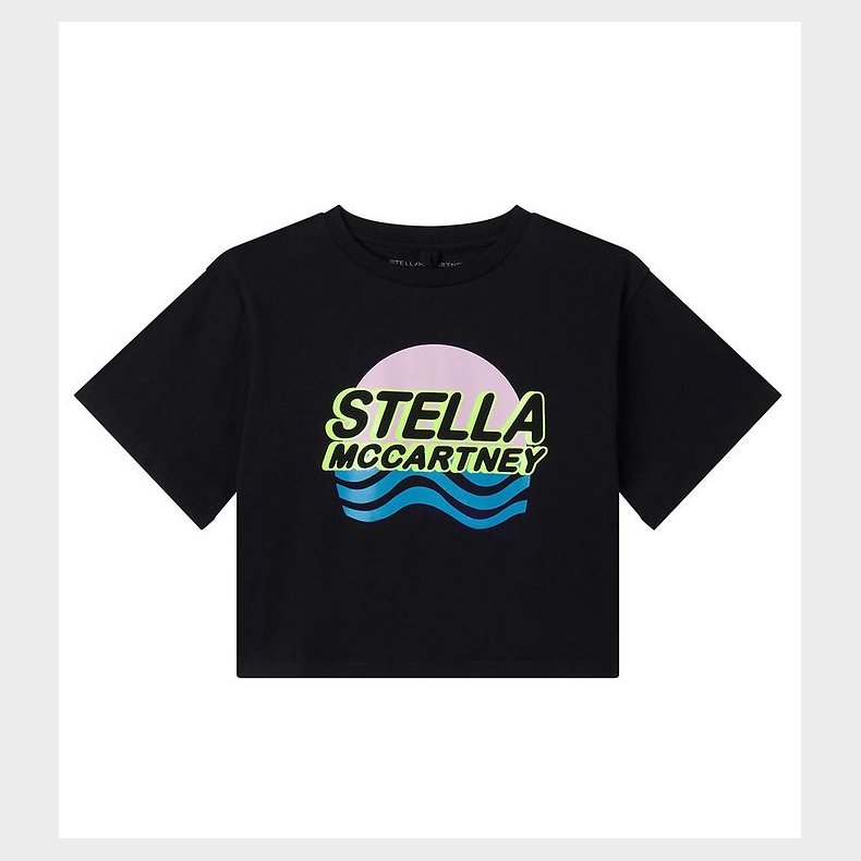 Stella McCartney Kids T-shirt - Sort m. Print