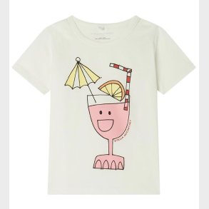 Stella McCartney Kids T-shirt - Hvid m. Drink