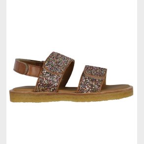 Angulus Sandaler - Tan/Multi Glitter
