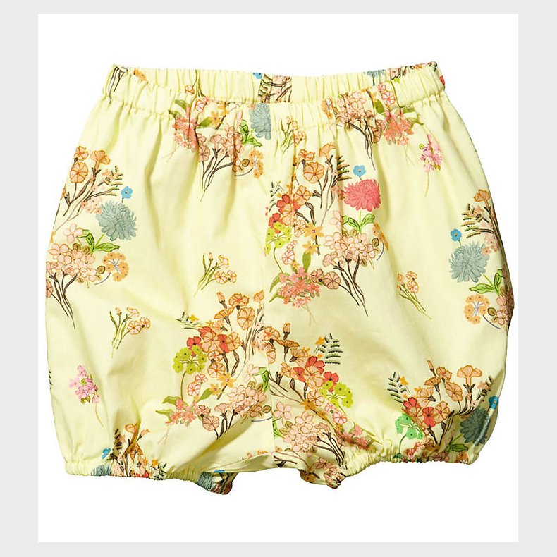 Christina Rohde Shorts - Gul m. Blomster