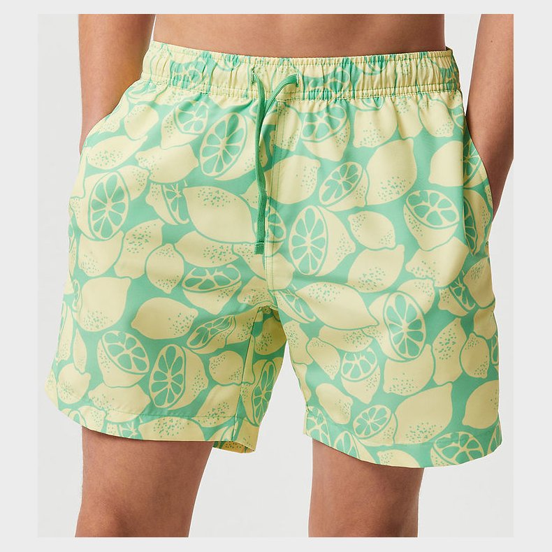 Bjrn Borg Badeshorts - Borg Print - Limoncello Big