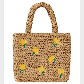 Stella McCartney Kids Taske - Nut Brown/Gul m. Solsikker