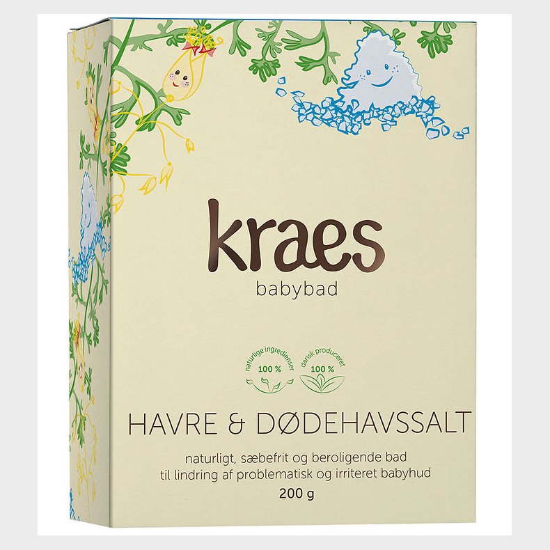 Kraes Babybad - Havre & D�dehavssalt - 200 g