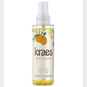 Kraes Pleje & Massageolie - Abrikos & Baobab - 150 ml
