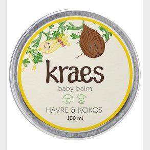 Kraes Baby Balm - Havre & Kokos - 100 ml