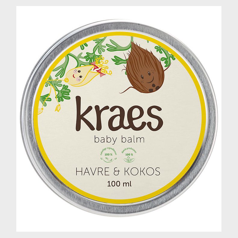 Kraes Baby Balm - Havre & Kokos - 100 ml