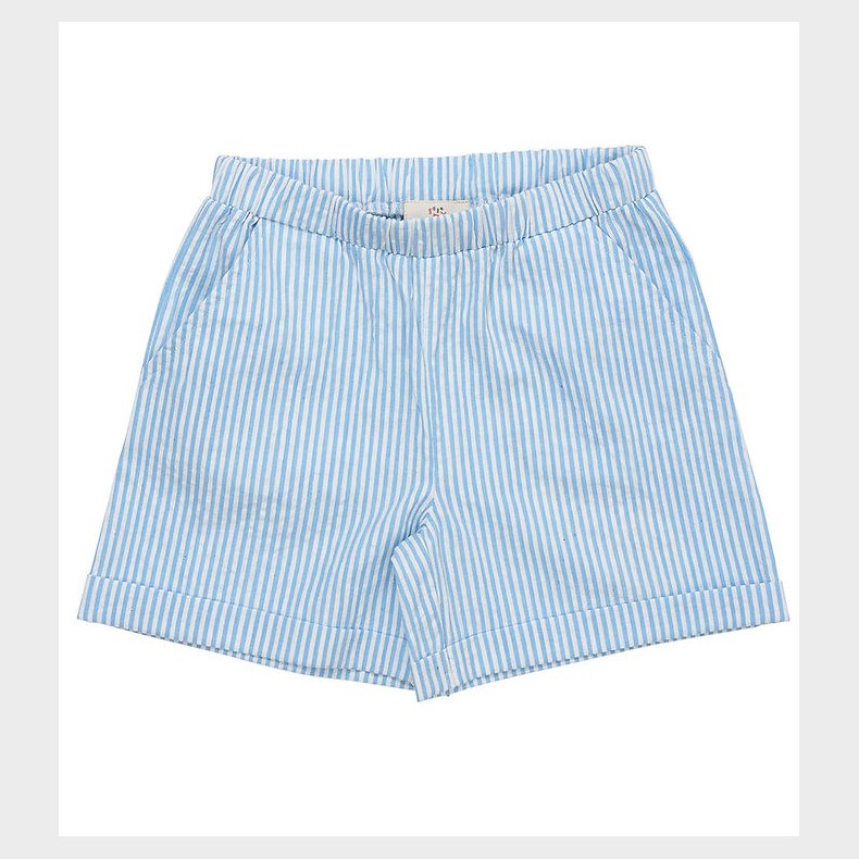 Copenhagen Colors Shorts - Sky Blue/Cream Stripe