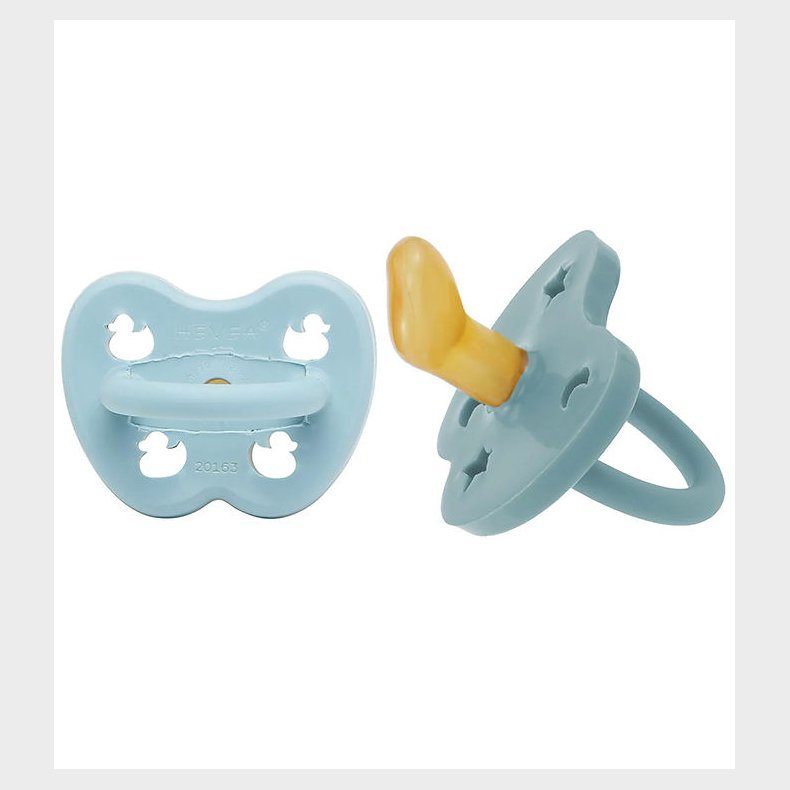 Hevea Sutter - 3-36 mdr - 2-Pak - Naturgummi - Ocean/Capri