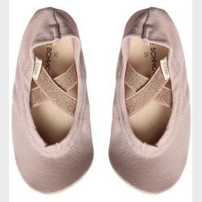 Sofie Schnoor Gymnastiksko - Dusty Rose m. Guldglimmer