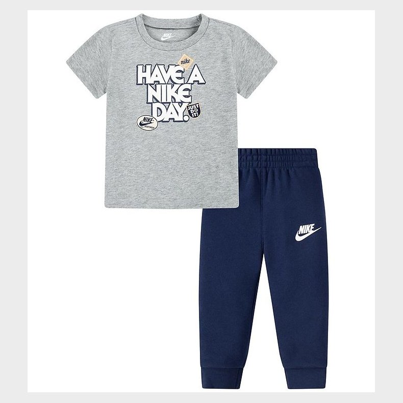 Nike St - Sweatpants/T-shirt - Midnight Navy