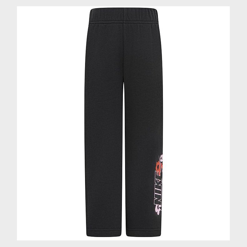 Nike Sweatpants - Sort m. Blomster