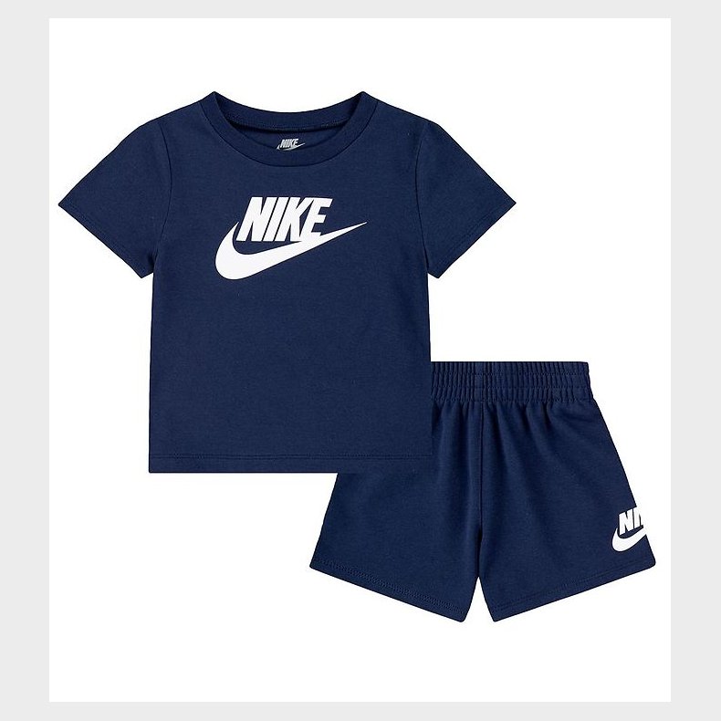Nike Shortsst - Shorts/T-shirt - Midnight Navy