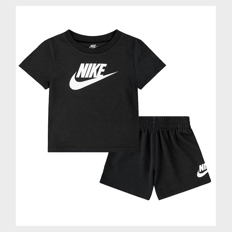 Nike Shortsst - Shorts/T-shirt - Sort