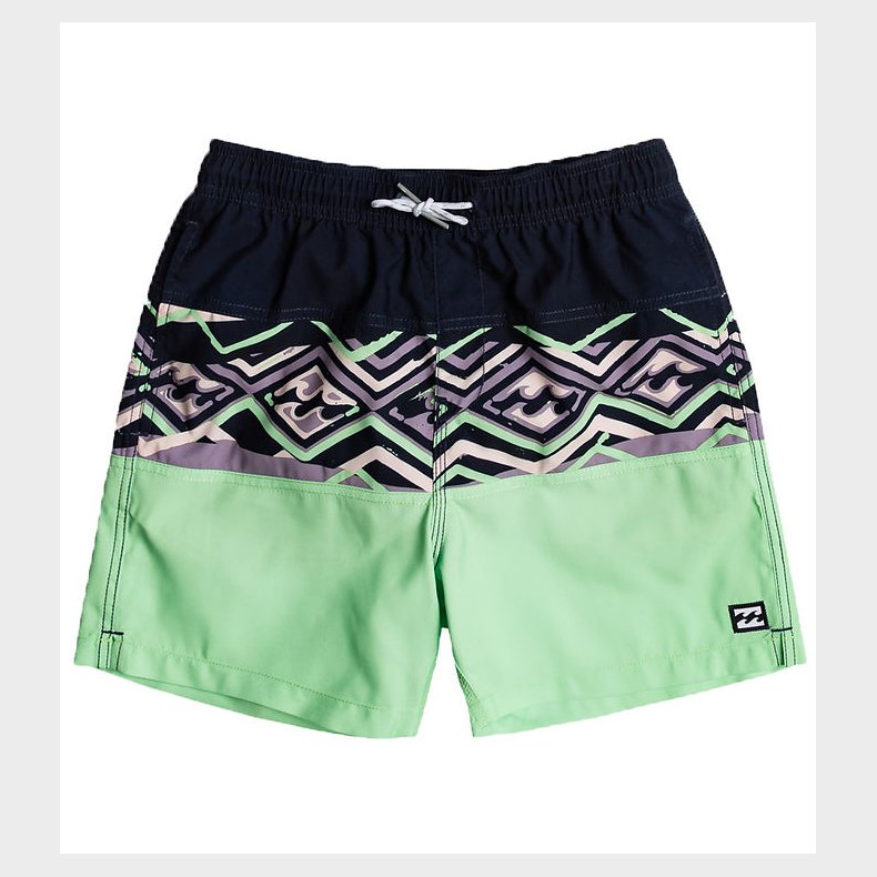 Billabong Badeshorts - Tribong - Navy/Grn