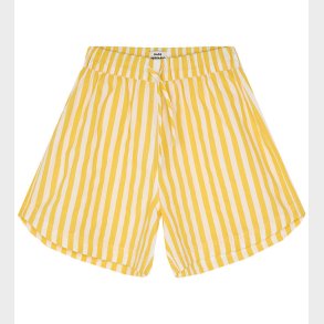 Mads Nrgaard Shorts - Sacky - White Alyssum/Lemon Zest