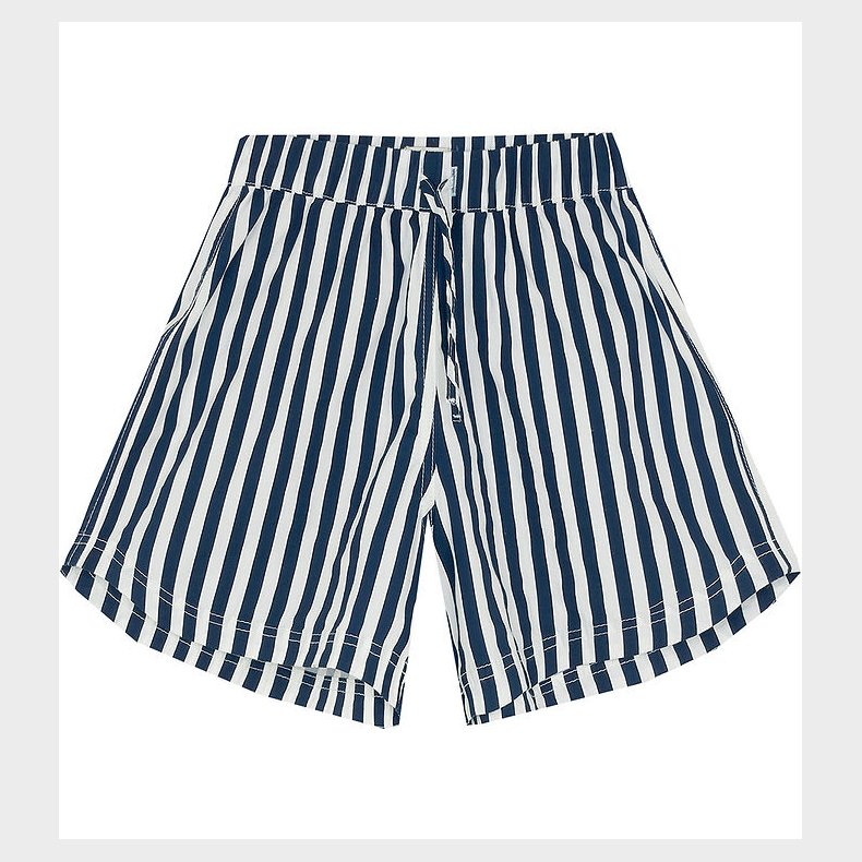 Mads Nrgaard Shorts - Sacky - White Alyssum/Saragasso Sea