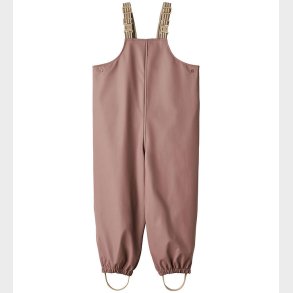 Wheat Regnbukser m. Seler - PU - Charlo - Dusty Lilac