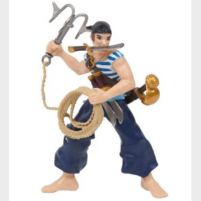 Papo Pirat m. B�dsanker - H: 9 cm
