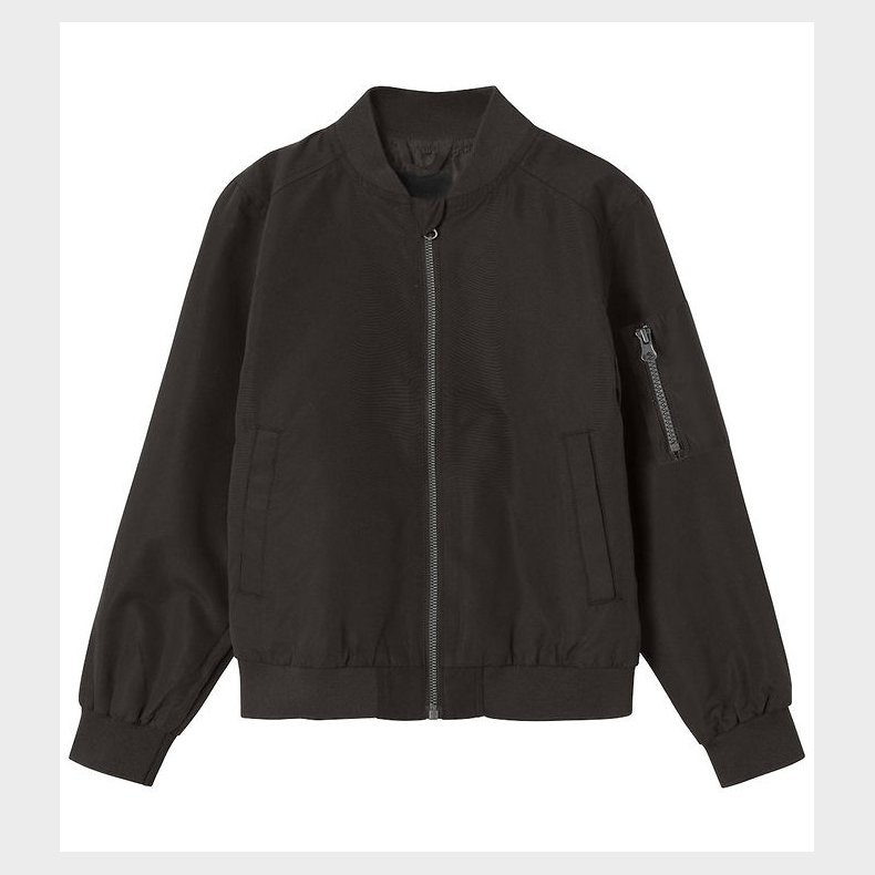 Name It Bomberjakke - NknMonster - Black Detail