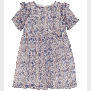 Creamie Kjole - Lurex dot - Buttercream