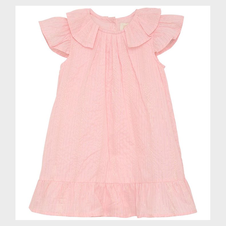 Creamie Kjole - Lurex - Bridal Rose