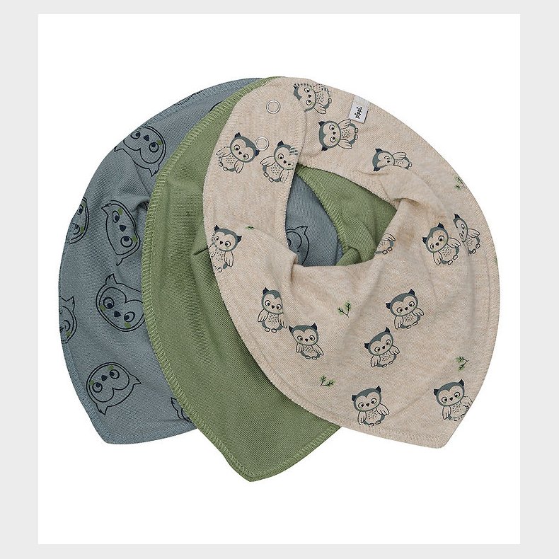 Pippi Baby Savlesmk - 3-pak - Lead