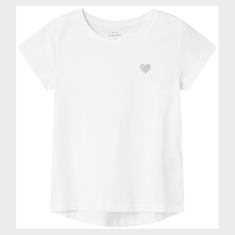 Name It T-Shirt - Noos - NkfVioline - Bright White