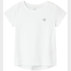 Name It T-Shirt - Noos - NkfVioline - Bright White