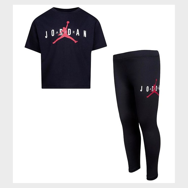 Jordan St - T-shirt/Leggings - Sustainable - Sort