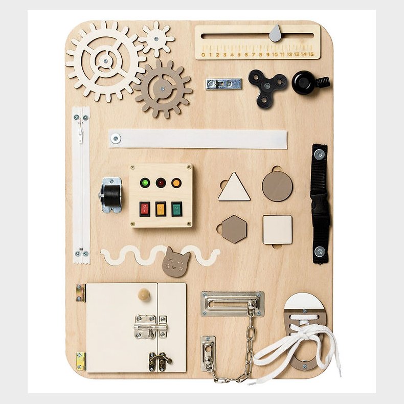 Woobiboo Woobiboard - Enjoy - Grey/Natural