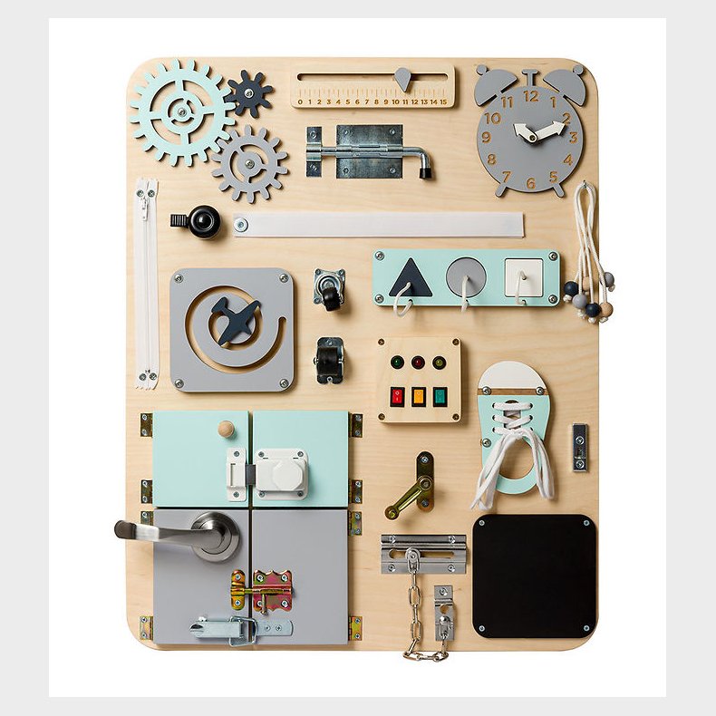 Woobiboo Woobiboard - Plus - Natural/Mint