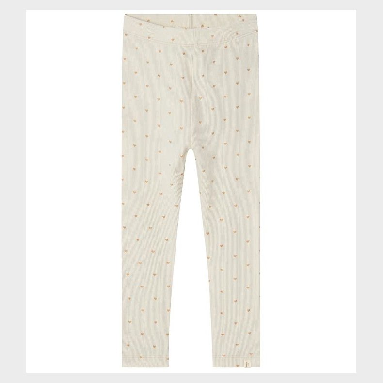 Lil´Atelier Leggings - Rib - NmfGago - Noos - TurtleDove Heart