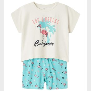 Name It Nattj - Flamingo - Pool Blue