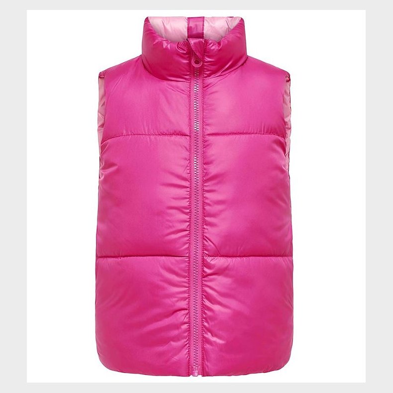 Kids Only Dynevest - Vendbar - KogNewRicky - Raspberry Rose/Bego