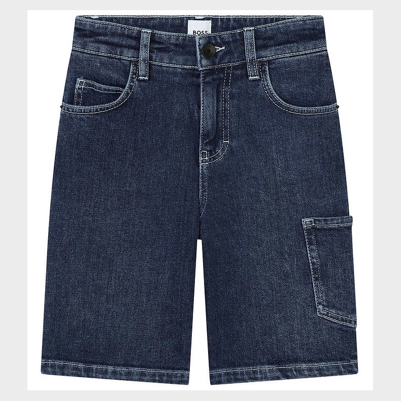 BOSS Denimshorts - Stone Pulverisation