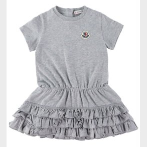 Moncler Kjole - Grmeleret m. Flser