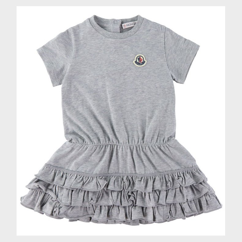 Moncler Kjole - Gr�meleret m. Fl�ser