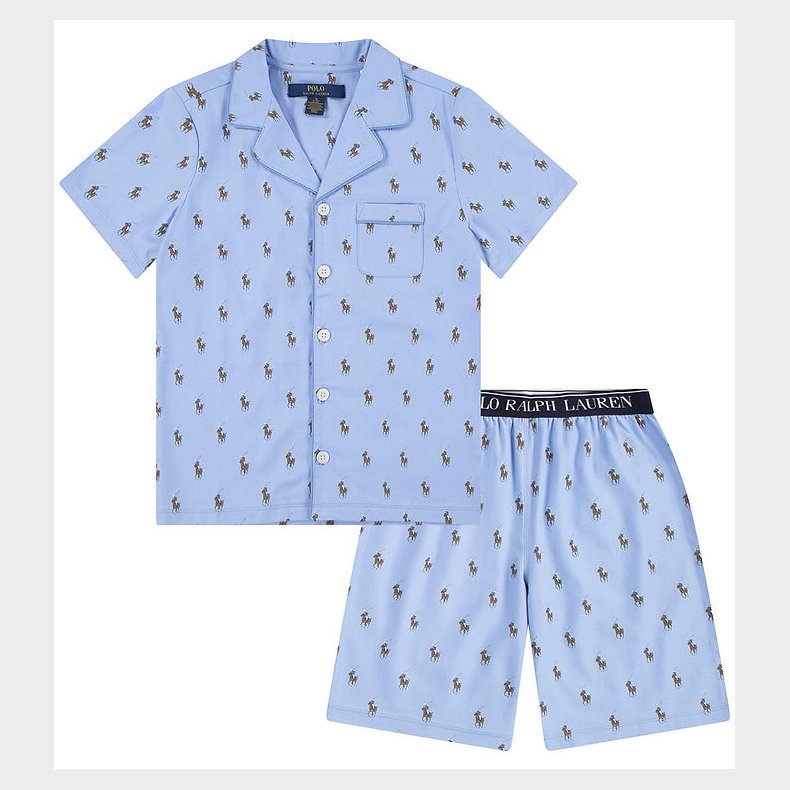 Polo Ralph Lauren Natt�j - Elite Blue m. Logoer