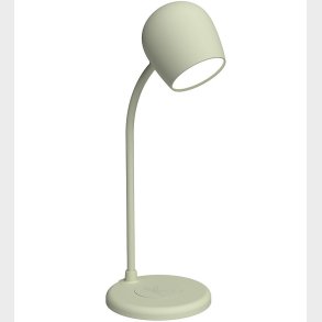 Kreafunk Lampe m. Oplader + H�jtaler - Ellie - Dusty Olive