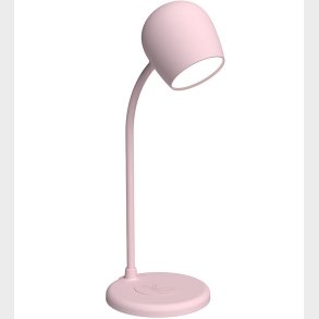 Kreafunk Lampe m. Oplader + Hjtaler - Ellie - Dusty Rose