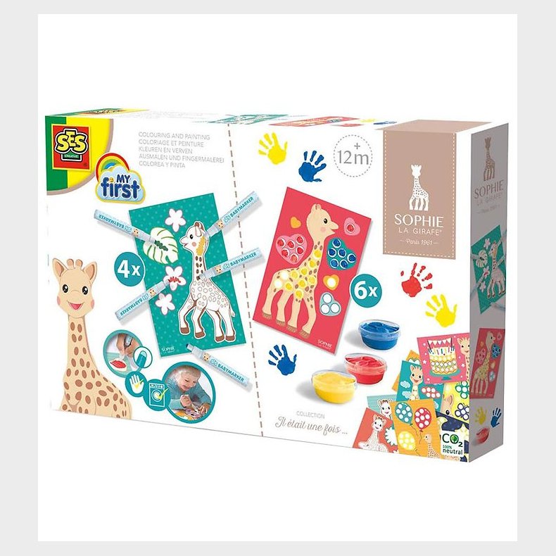 SES Creative Sofie La Girafe - Farve & Male