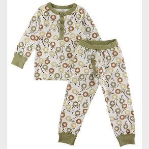 Katvig Nattj - Hvid m. bler