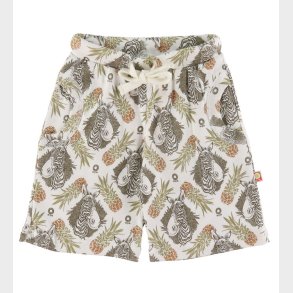 Katvig Shorts - Hvid m. Tropisk Mnster