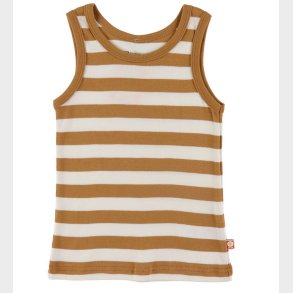 Katvig Undertrje - Brun/Hvid Stribet