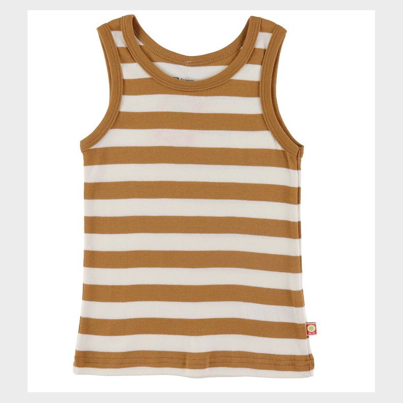 Katvig Undertrje - Brun/Hvid Stribet