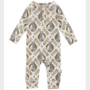 Katvig Heldragt - Hvid m. Tropisk Mnster