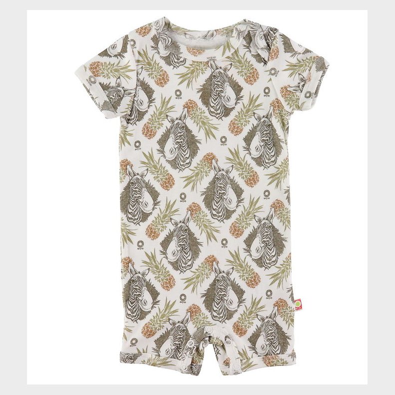 Katvig Sommerdragt - Hvid m. Tropisk Mnster