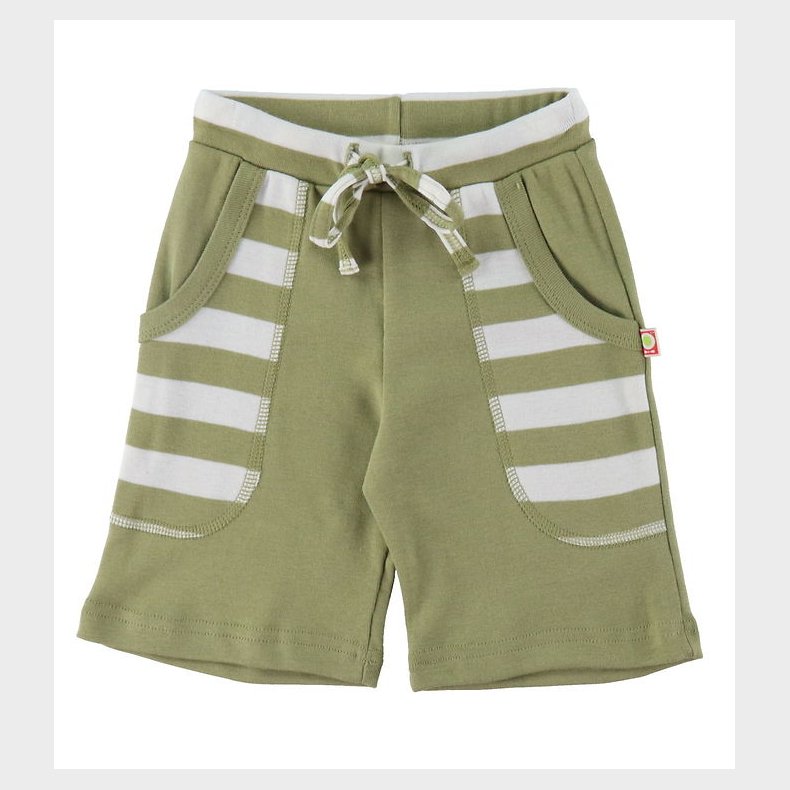 Katvig Shorts - Grn/Hvid Stribet