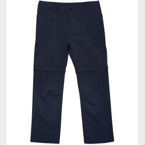 Color Kids Bukser - m. Zip Off - Total Eclipse